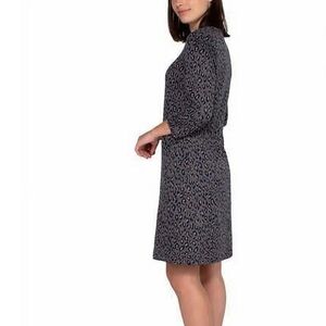 Nicole Miller leopard print dress